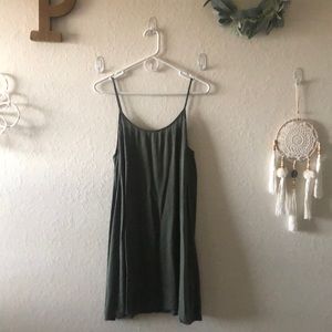 Olive Green Dress